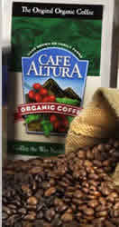 BioDynamically Grown Organic Peruvian Fair Trade Whole Bean Bulk 5 LB Bag 100 Percent Organic from CAFE ALTURA