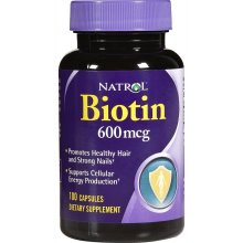 Biotin 600 MCG Caps Dietary Supplements