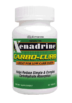 Xenadrine Carbo-Curb 72 caps from CYTODYNE