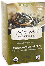 Numi teas - Gunpowder green tea 18BAGS