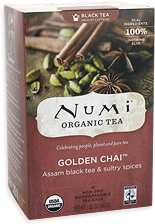 Numi teas - Golden chai black tea 18BAGS