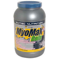 MYOMAX GAIN VAN 3.6LB 3.4 lb from SCITEC NUTRITION