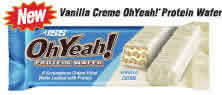 Oh Yeah Protein Wafer Vanilla Cream 9/box from ISS RESEARCH