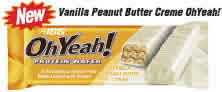 Oh Yeah Protein Wafer Vanilla Peanut Butter Cream 9/box from ISS RESEARCH