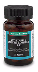 Veg Enzyme 50 plus 75 tabs from FUTUREBIOTICS