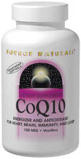 CoQ10 Vegetarian 100mg 120 Softgels from SOURCE NATURALS