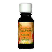 NATURE'S ALCHEMY: Pure Essential Oil Vetiver .5 oz
