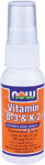 Vitamin d-3 and k-2 liposomal spray, 2 fl oz