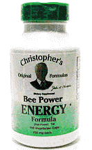 Single Herb Bee Pollen 100 vegicaps from CHRISTOPHER'S ORIGINAL FORMULAS