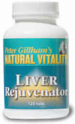 Liver Rejuvenation 120 tabs from PETER GILLHAM'S NATURAL VITALITY