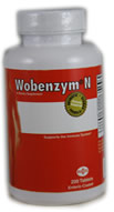 Wobenzym N / MUCOS Pharma GmbH 800 tabs from NATURALLY VITAMINS/WOBENZYM