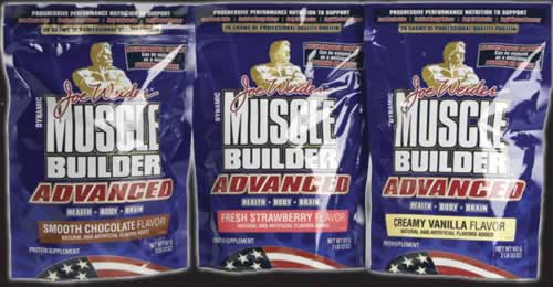 Weider health and fitness: Dynamic Muscle Builder Advanced Strawberry 2.0 lbs