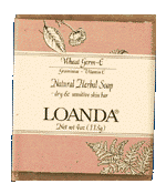 Loanda Herbal Soap Wheat Germ-E 4 oz from MILL CREEK BOTANICALS