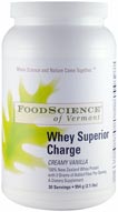 Foodscience of vermont - Whey superior charge vanilla 30SERV
