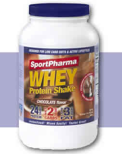WHEY PROTEIN SHAKE CHOC 2LB 2 LB from SPORTPHARMA USA
