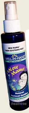 New Mama Tush Soothing Mist 4 oz from WELL IN HAND