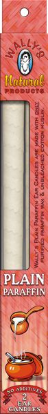 WALLY'S NATURAL PRODUCTS INC: Plain Paraffin Ear Candles 75 pk