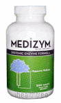Medizym Systemic Enzyme Formula 400 tabs from NATURALLY VITAMINS/WOBENZYM