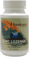 Zinc Lozenges 60 loz from FOODSCIENCE OF VERMONT
