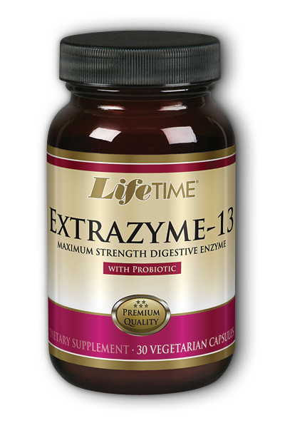 Life Time: Extrazyme-13 With Probiotic 30 Vegicap