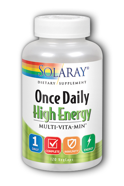 Solaray: Once Daily High Energy 120ct