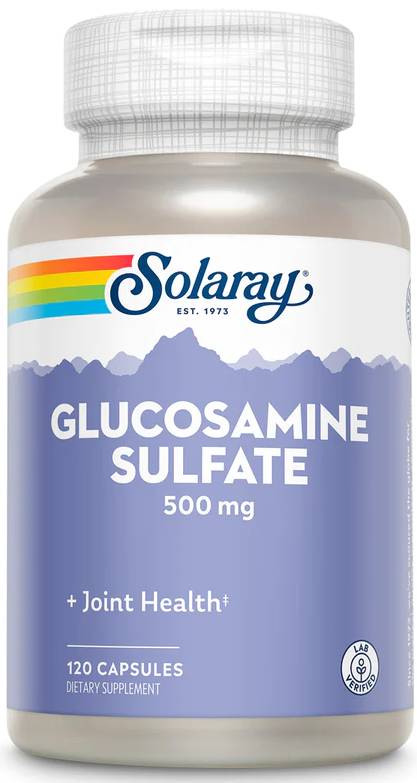Solaray: Glucosamine Sulfate 120ct 500mg