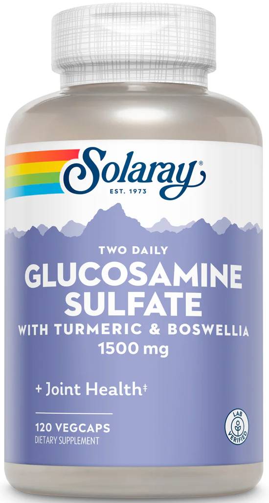Solaray: Glucosamine Sulfate 120ct 750mg