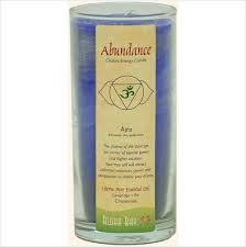 ALOHA BAY: Candle Chakra Energy Jar Abundance Indigo 11 oz