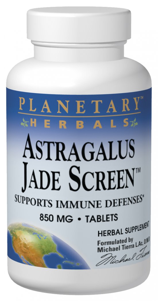 PLANETARY HERBALS: Astragalus Jade Screen 50 tabs