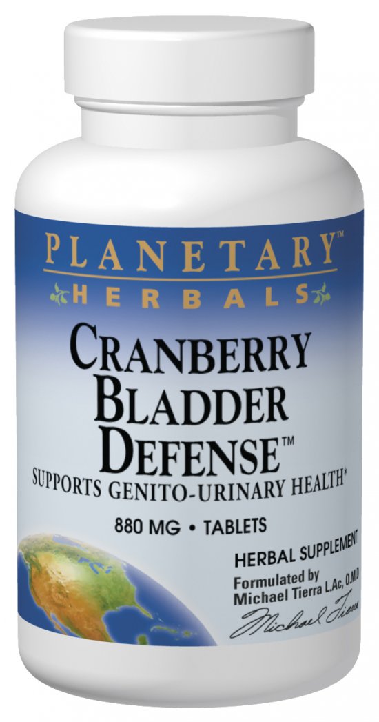PLANETARY HERBALS: Cranberry Bladder Defense 30 tabs
