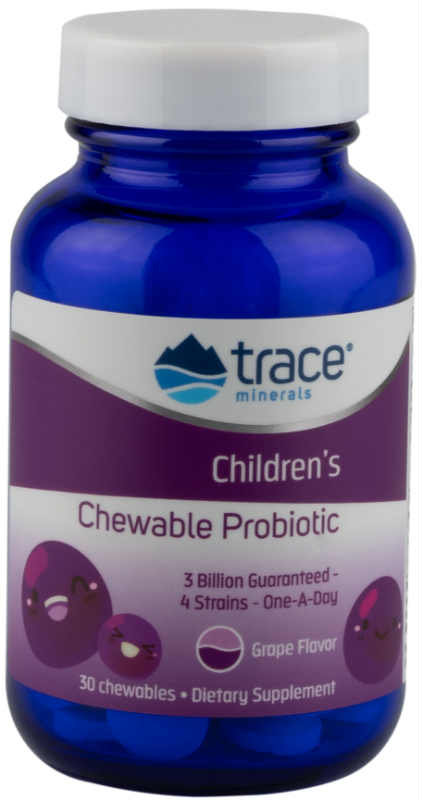 Trace Minerals Research: Children's Chewable Probiotic 3 Billion 30 Chews