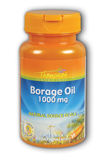Thompson Nutritional: Borage Oil 500mg 30ct 1000mg