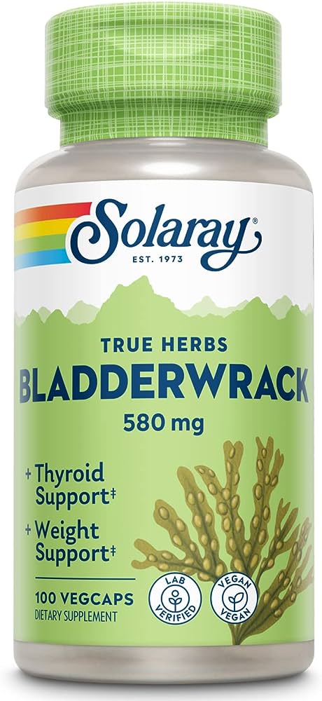 Solaray: Bladderwrack 100ct 580mg