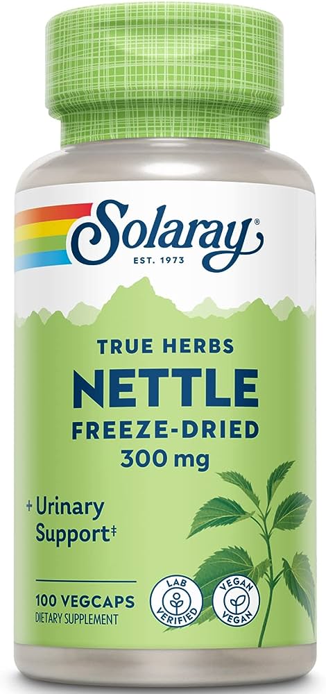 Solaray: Freeze-Dried Nettle Leaf 100ct 300mg