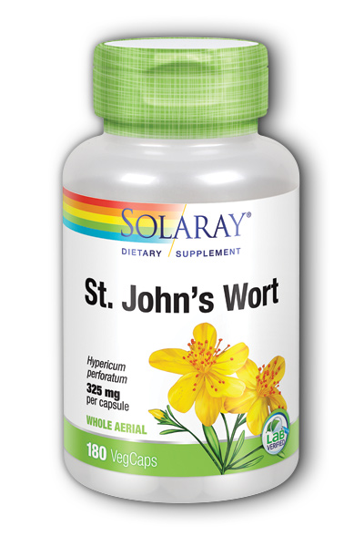 Solaray: St. John's Wort 180ct 325mg