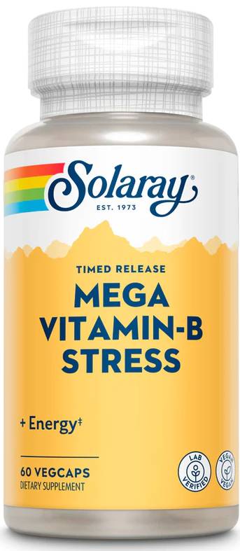 Solaray: Two-Stage Mega B-Stress 60ct