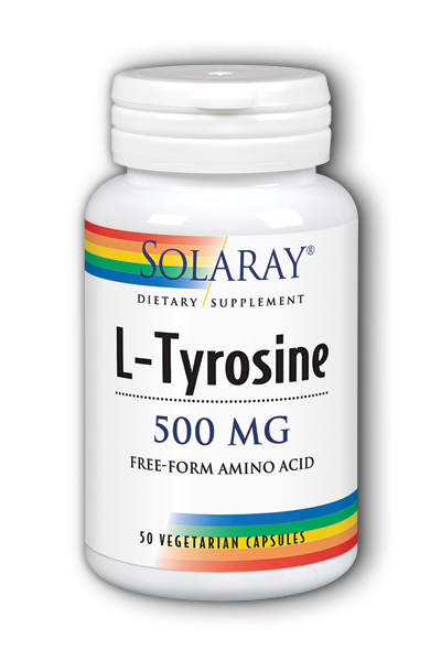 Solaray: Free-Form L-Tyrosine 50ct 500mg
