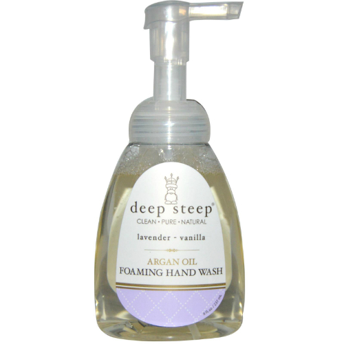 DEEP STEEP: Argan Oil Foaming Hand Wash Lavender Vanilla 8 oz
