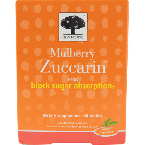 NEW NORDIC US INC: Mulberry Zuccarin for Blood Sugar Management 60 tab