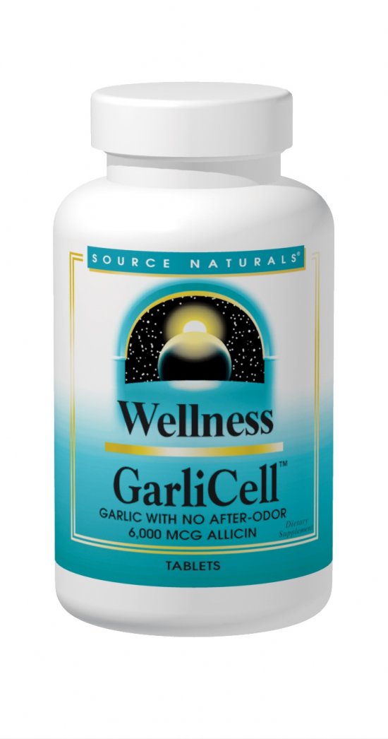 SOURCE NATURALS: Wellness GarliCell 45 tabs