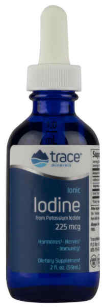 Trace Minerals Research: Liquid Ionic Iodine from Potassium Iodide 2 oz.