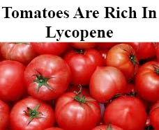Tomatoes and lycopene