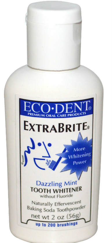 ECODENT: ExtraBrite Toothpowder No Fluoride 2 oz
