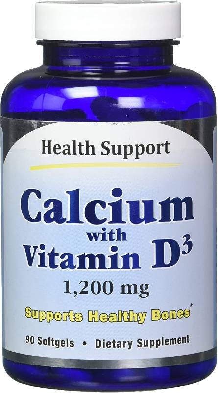 HEALTH SUPPORT: Calcium With Vitamin D3 90 softgel
