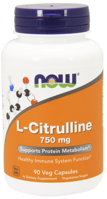 NOW: CITRULLINE 750MG 90 CAPS