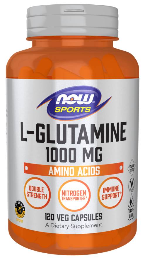 L-GLUTAMINE 1000mg 120 CAPS 1 from NOW