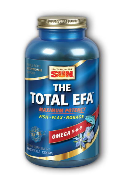 HEALTH FROM THE SUN: Total EFA Double Action 180 softgels