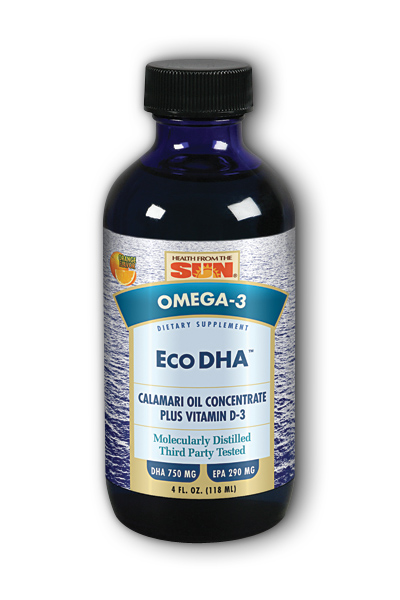 Health From the Sun: Eco DHA (Orange) 4 oz Liq