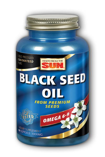 Health From The Sun: Black Seed Oil Cold Pressed 1000mg 90 sg