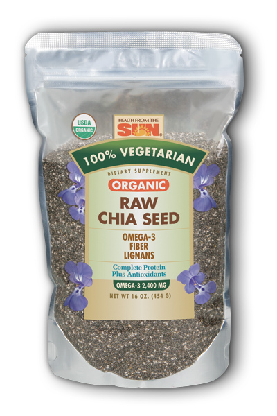 Health from the Sun: Chia Seed Raw Organic 16 oz